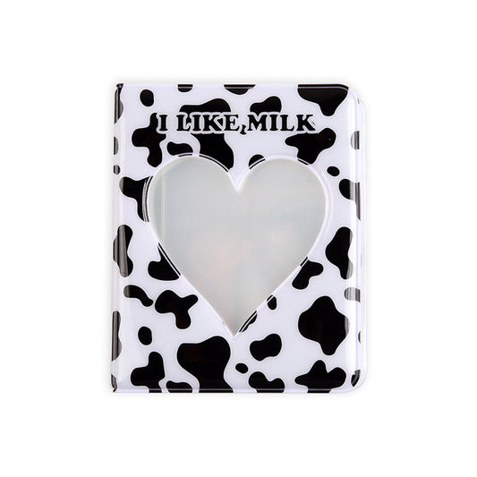Cutout Love Mini Plug-in Album Business Card Album