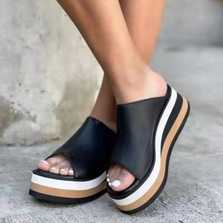 Women's Wedge Sandals Plus Size Casual