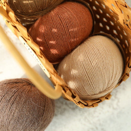 Camel Hair Winter Wool Weaving Handmade