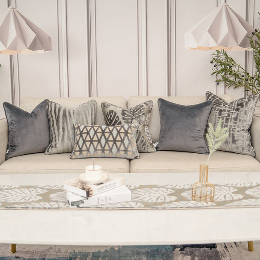 Home Fashion Simple Printing Sofa Pillowcase