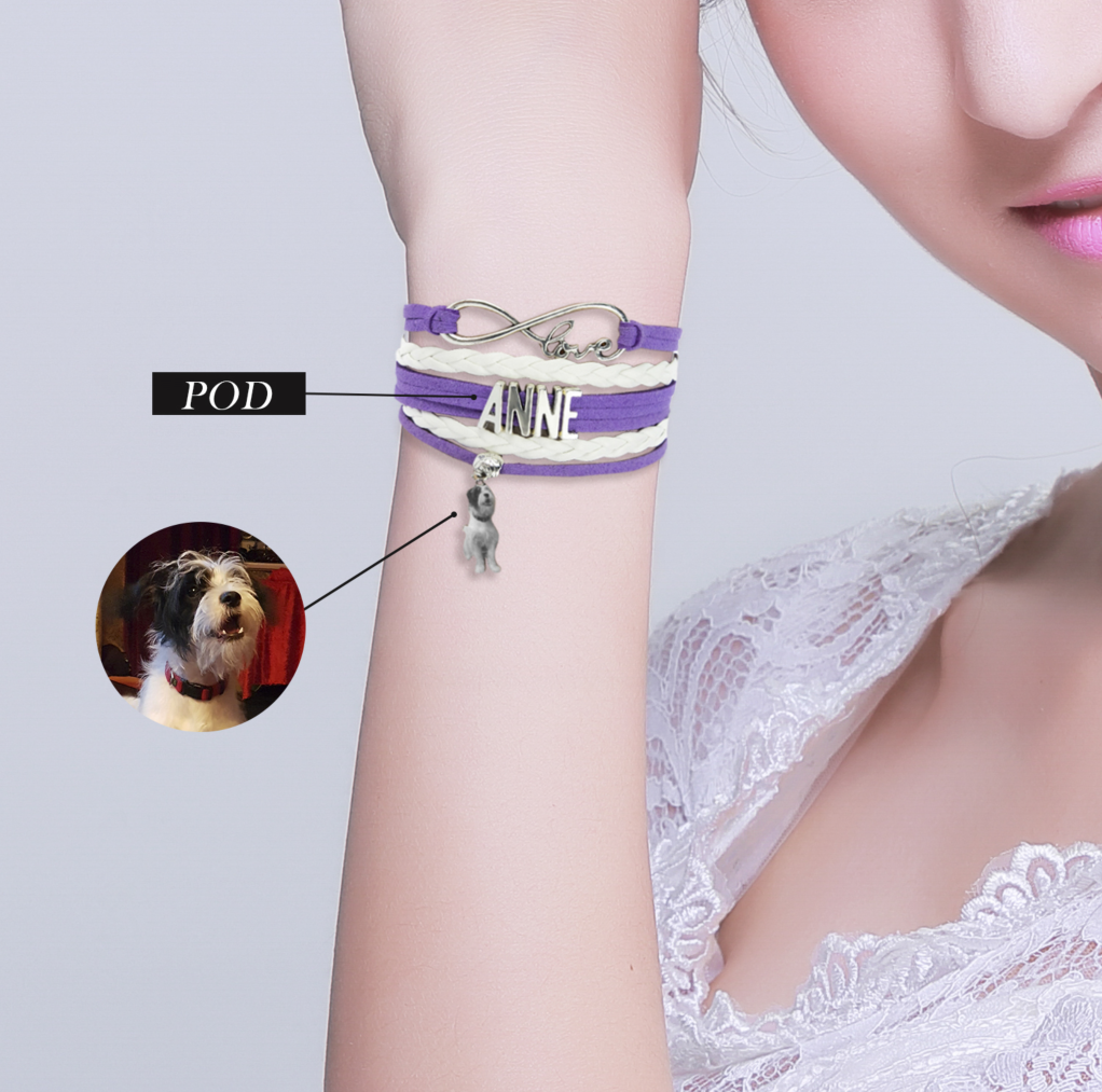 Pet Photo Custom Bracelet