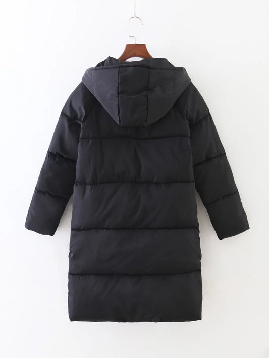 New Winter Hooded Thicker Plus Size