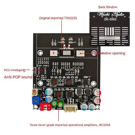 3002 Pure Rear Stage Digital Power Amplifier Board
