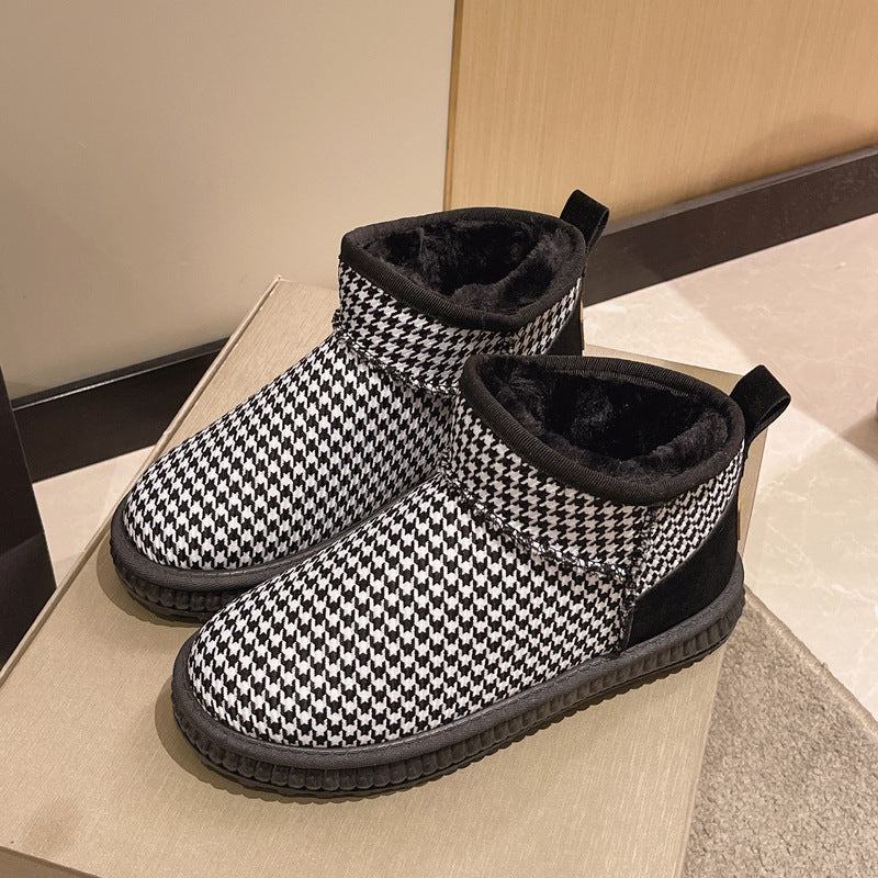 Women's Outdoor Padded Thickening Warm Hundred Cotton Boots