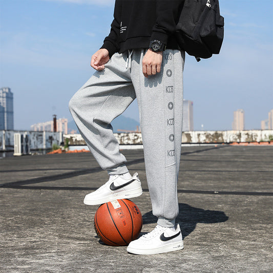 Fleece Men's Sweatpants Fashion Plus Size Sports