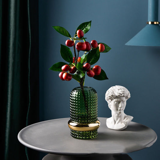 Nordic Creative Primary Color Glass Vase