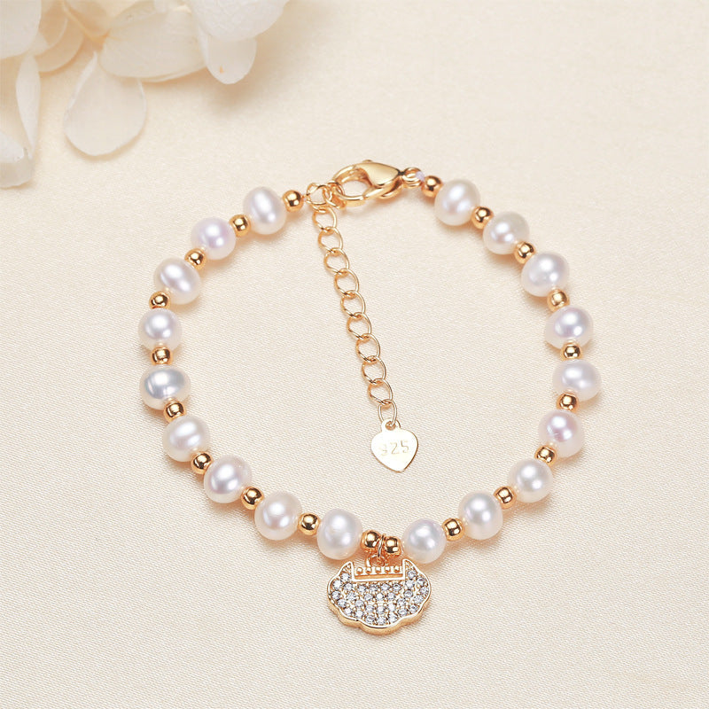 Women's Goodbye Approval Freshwater Pearl Bracelet Jewelry