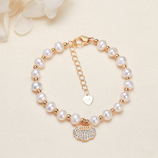 Women's Goodbye Approval Freshwater Pearl Bracelet Jewelry