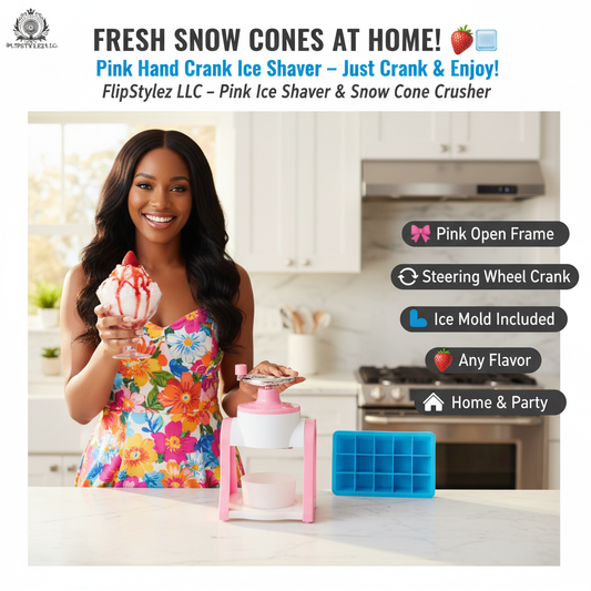 Pink Ice Shaver Exact Product Lifestyle