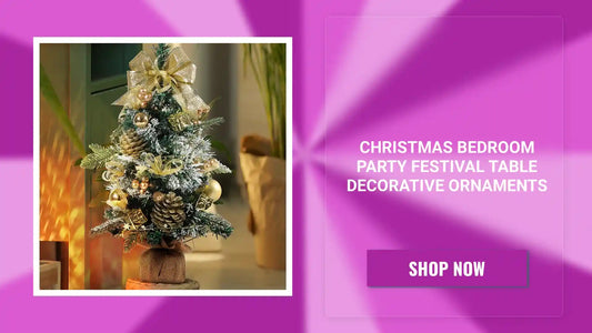 Christmas Bedroom Party Festival Table Decorative Ornaments by@Outfy