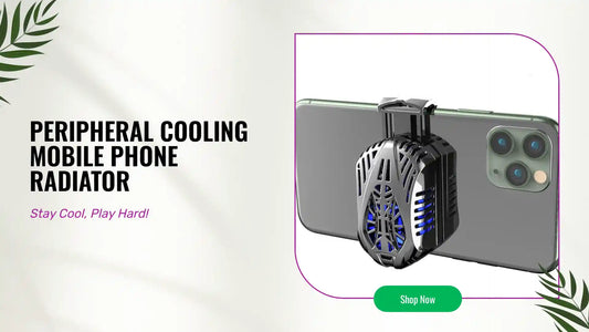 Peripheral cooling mobile phone radiator by@Outfy