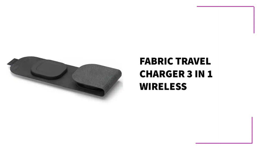 Fabric Travel Charger 3 In 1 Wireless by@Outfy