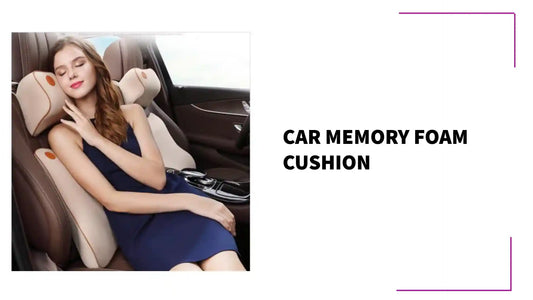 Car Memory Foam Cushion by@Outfy