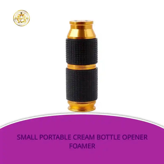 Small portable cream bottle opener foamer by@Outfy