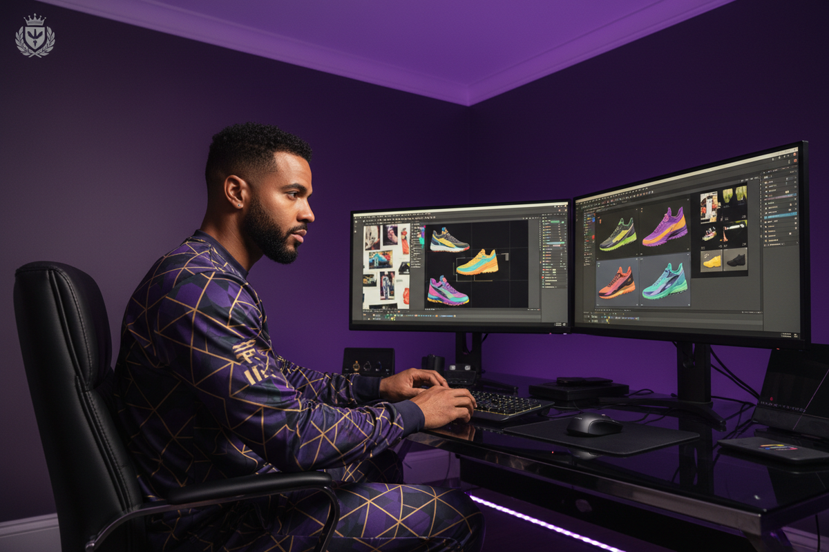 Create Your Own – Graphic Design Sports Shoes Lifestyle