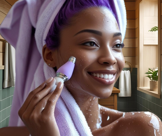 Exfoliating Pores handheld Electric Facial Cleansing gadget