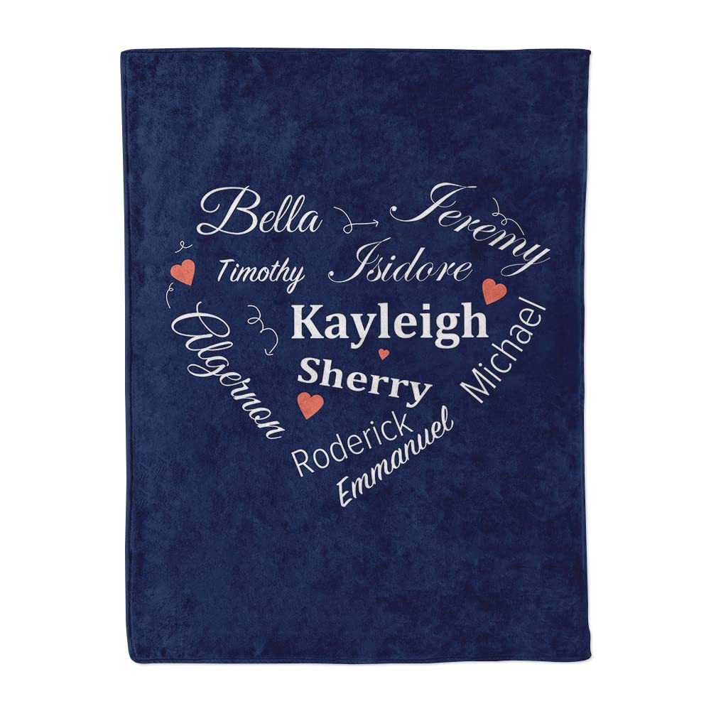 Personalized Name Blanket For Infants And Toddlers