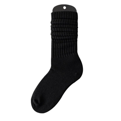 Lazy Bunching Socks European And American Extra Thick Fluffy Loop