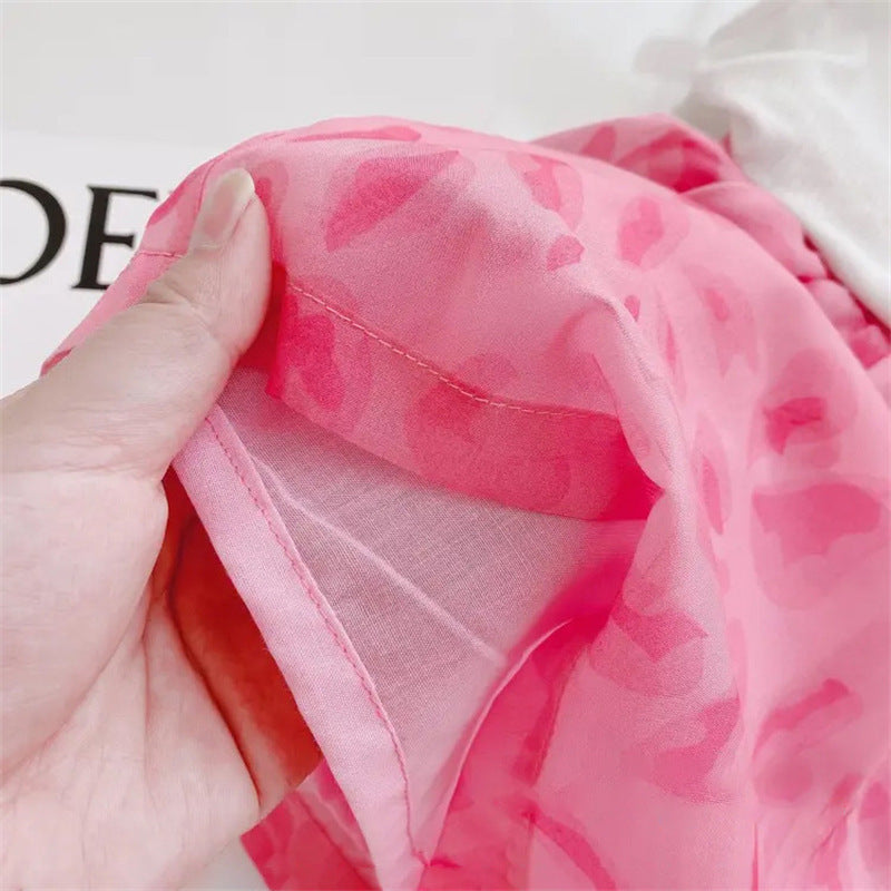 Girls' Summer Suits Sun Protective Clothes Coat Shorts Two-piece Thin