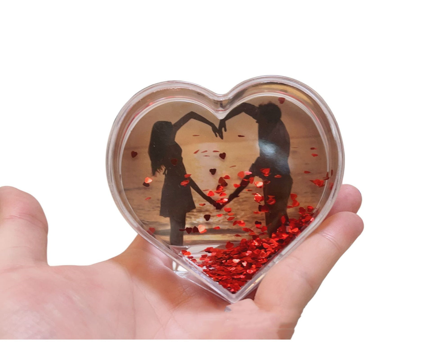 Creative Home Acrylic Personalized Diy Quicksand Liquid Photo Frame Ornaments