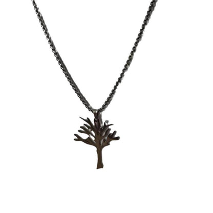 Personalized High-grade Stainless Steel Lucky Tree Necklace