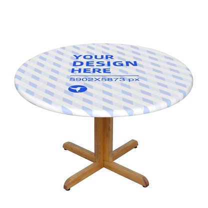 Oil And Stain Resistant Round Table Cover