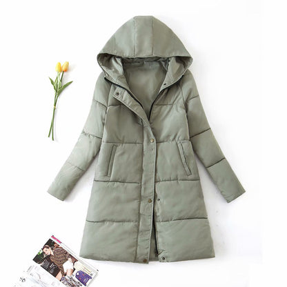 New Winter Hooded Thicker Plus Size