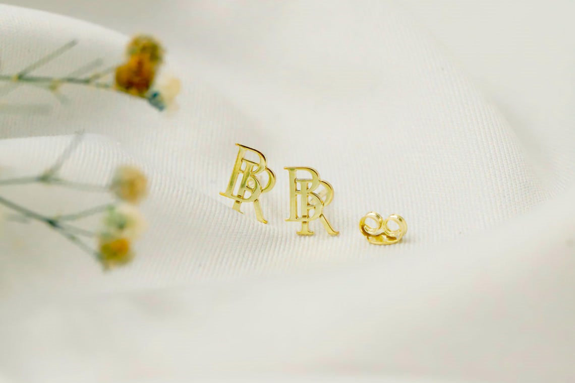 Fashionable DIY French Men's Stainless Steel Cufflinks