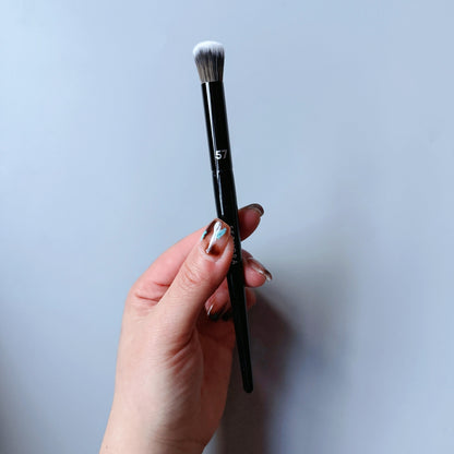 Lotus Series Foundation Eye Shadow Face Powder Repair Double-ended Makeup Brush