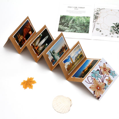 DIY Creative Handmade Diamond Painting Album Flower Diamond Painting Album