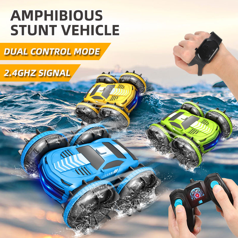Children's Gesture-sensing Amphibious Off-road Climbing Stunt Remote Control Car