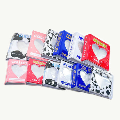 Cutout Love Mini Plug-in Album Business Card Album