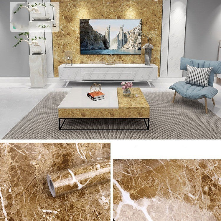 Thickened Marble TV Wall Background Wall Paper