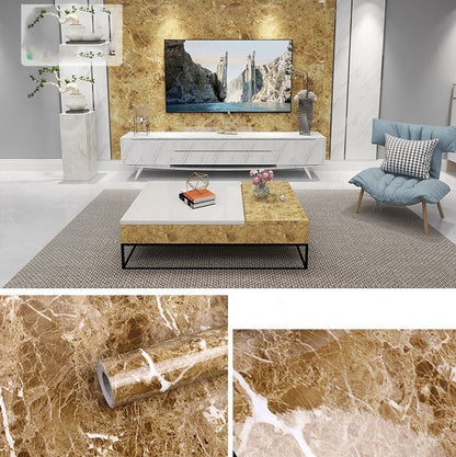 Thickened Marble TV Wall Background Wall Paper