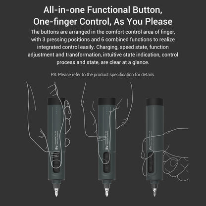 3.6V Electric Batch Small Rechargeable Screwdriver