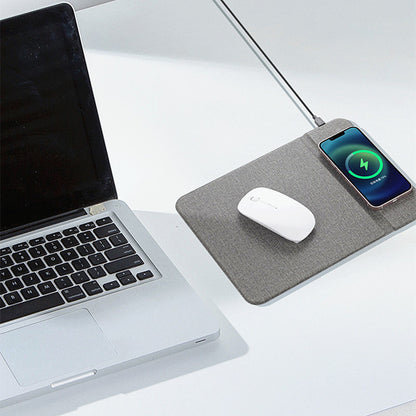 Multi-function 15w Bracket Wireless Rechargeable Mouse Pad