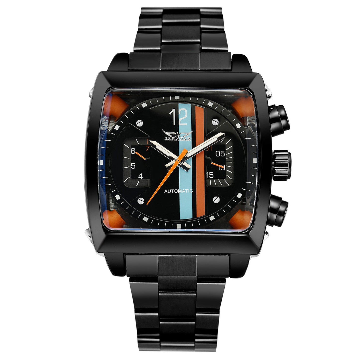 Square TV Date Men's Automatic Mechanical Watch