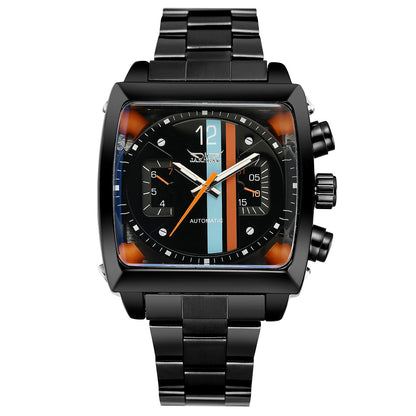 Square TV Date Men's Automatic Mechanical Watch