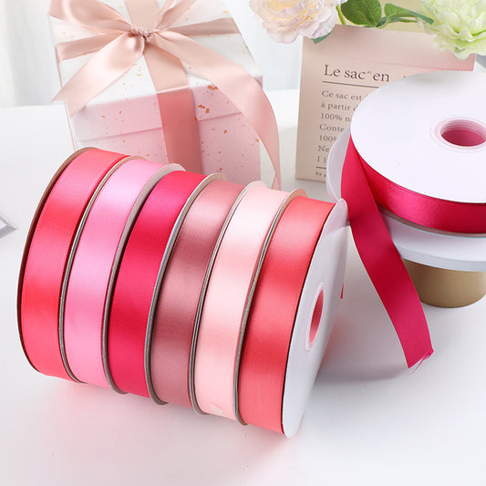 25cm100 Size Polyester Gift Box Decorative Colored Ribbon