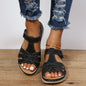 Women's Vintage Plus Size Wedge Sandals