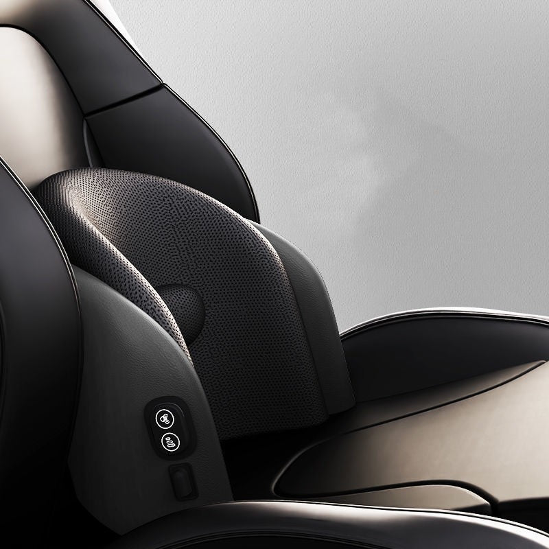 Car Neck Pillow Seat Electric Massage Waist Cushion