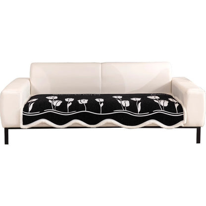 Irregular Shaped Sofa Cushion Chenille Winter