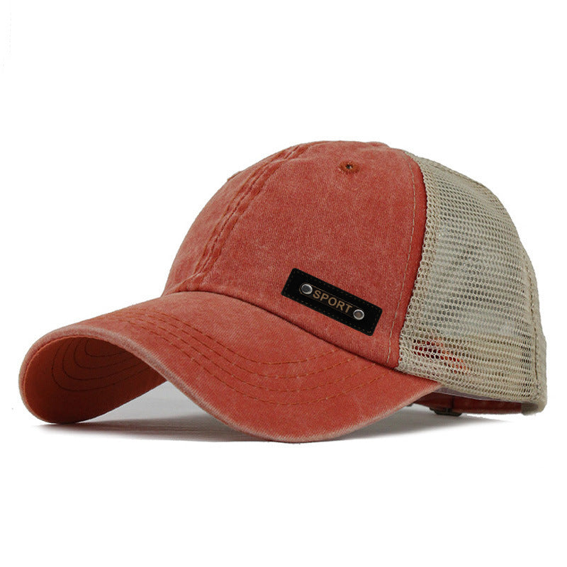 New Cotton Women's Outdoor Baseball Hat Wash