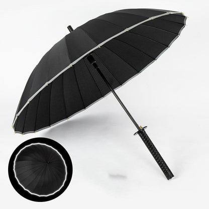 Creative Straight Blade Umbrella Sword Umbrella Simple Student