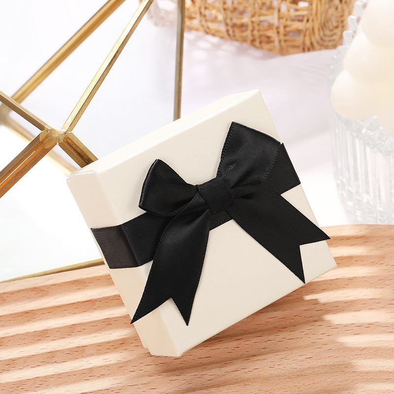 Bow Necklace Earrings Packaging Gift Box