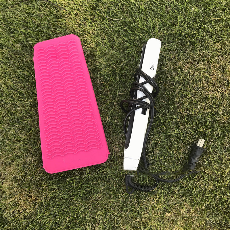 Straight Hair Splint Heat Insulation Silicone Storage Cover