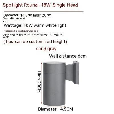 Waterproof Up And Down Spotlight