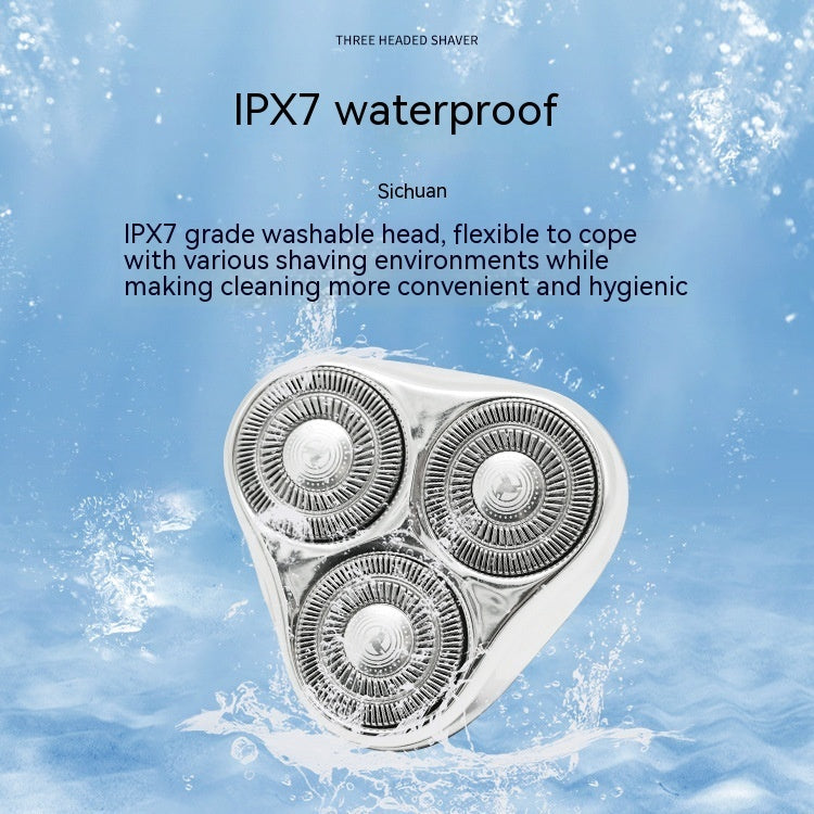 Fully Washable Portable Rechargeable Shaver