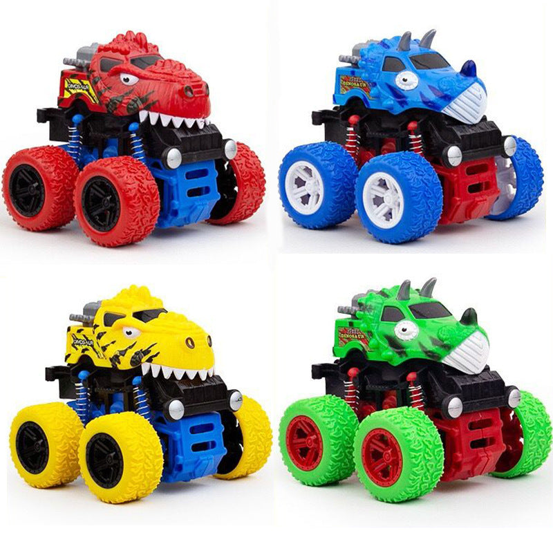 Four-wheel Inertial Off-road Vehicle Children's Simulation Graffiti Climbing