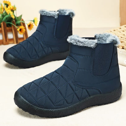 Womens Fleece-Lined Waterproof Non-Slip Insulated Extra-Thick Shoes